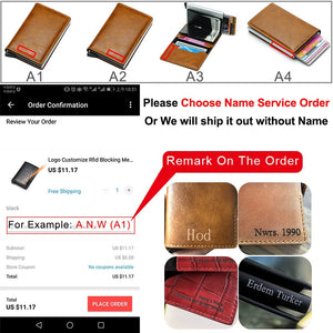 DIENQI Carbon Fiber Card Holder Wallets Men Brand Rfid Black Magic Trifold Leather Slim Mini Wallet Small Money Bag Male Purses