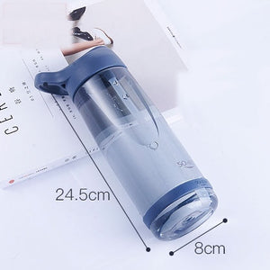 Outdoor Water Bottle with Straw