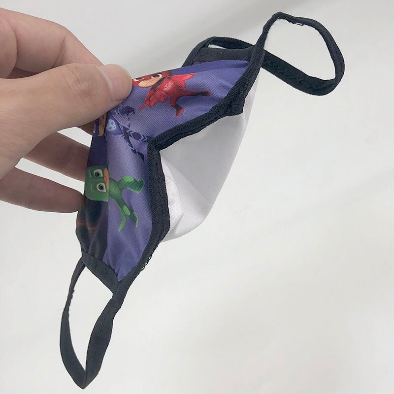 PJ masques enfant masque de bande dessinée masques anti-poussière réutilisable lavable anti-poussière Cosplay enfants jouets bouchons de bouche lavable