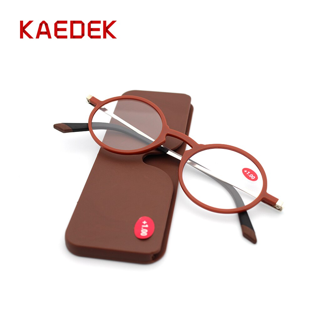 KAEDEK Ultralight Reading Glasses Men Women Unbreakable Glasses High-definition Resin Glasses Presbyopic Prescription Eyewear