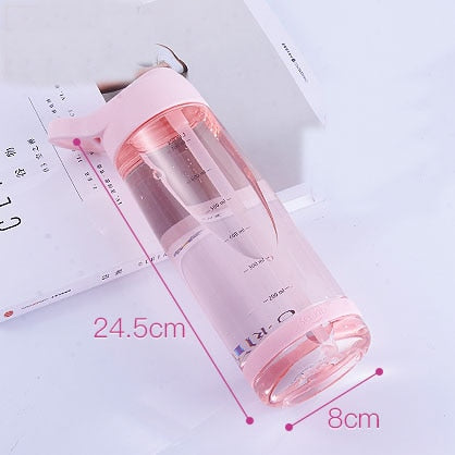 Outdoor Water Bottle with Straw