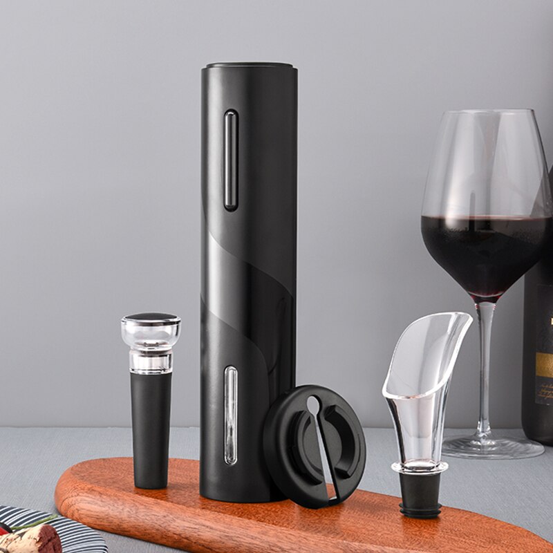 Electric Wine Bottle Opener, Rechargeable Automatic Corkscrew Gift Set, Powered Cork Remover Kit,Kitchen Tool Can Opener