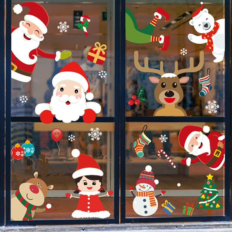 Merry Christmas Window stickers