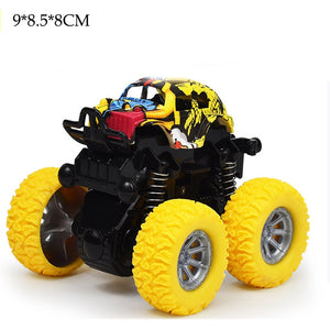 Mini inertiel tout-terrain véhicule Pullback enfants jouet voiture en plastique Friction cascadeur voiture Juguetes Carro enfants jouets pour garçons