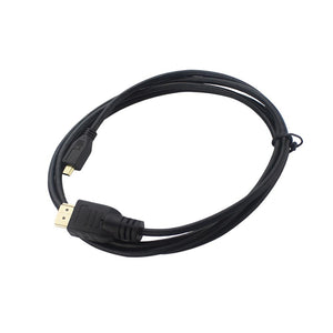 Raspberry Pi 4B Micro HDMI to HDMI Video Cable Support 4K HDMI Adapter Cord for Tablet HDTV Android Phone Raspberry Pi 4B 1.0M (1.0 M 1M)