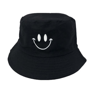 Unisex Embroidered Alien Foldable Bucket Hat Beach Sun Hat Street Headwear Fisherman Outdoor Cap Men and Woman Hat