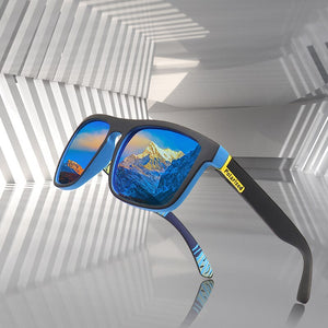 DJXFZLO 2020 nouveau mode gars lunettes de soleil polarisées lunettes de soleil hommes classique Design miroir mode carré dames lunettes de soleil hommes