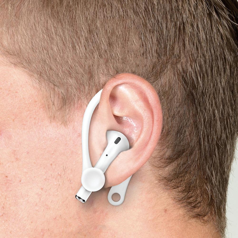2 pièces Mini Anti-chute Bluetooth casque oreillettes support d'écouteurs pour air-pods 1 2