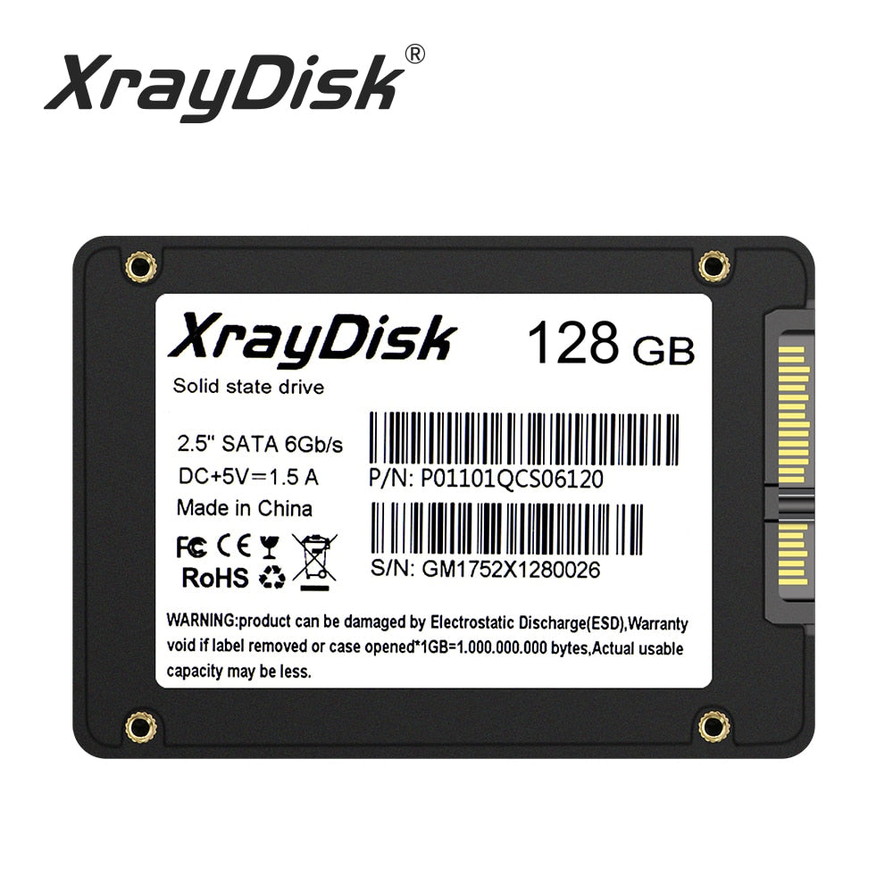 Xraydisk Sata3 Ssd 60GB 128GB 240GB 120GB 256GB 480GB 500gb 1TB Hdd 2.5 Hard Disk Disc 2.5 " Internal Solid State Drive