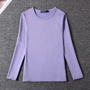 New Autumn Sweater Women Long Sleeve Plus Velvet Women Casual Bottoming Shirt Women Pullover Sweater Pull Femme Sweatershirt