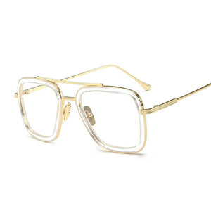 Lunettes de soleil Design de marque pour hommes | Lunettes de soleil Style de luxe Avengers Tony Stark Flight, lunettes de soleil rétro pour femmes, Oculos rétro hommes 3