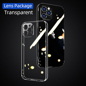 Joyroom Clear Case For iPhone 12 Pro Max 12 mini TPU+PC Shockproof Full Lens Protection Cover For iPhone 12 min Transparent Case