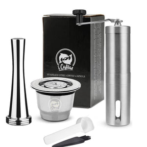 iCafilas For Nespresso Reutilisable Refillable Capsule Crema Espresso Reusable New Refillable For Nespresso