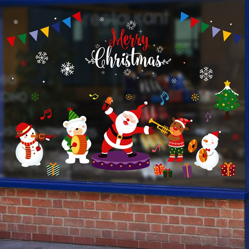 Merry Christmas Window stickers