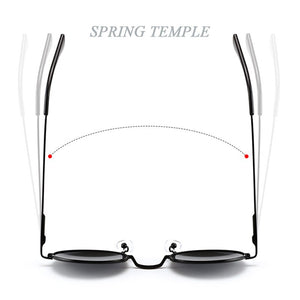 Sunglasses Classic Brand Design Men Women Metal Round