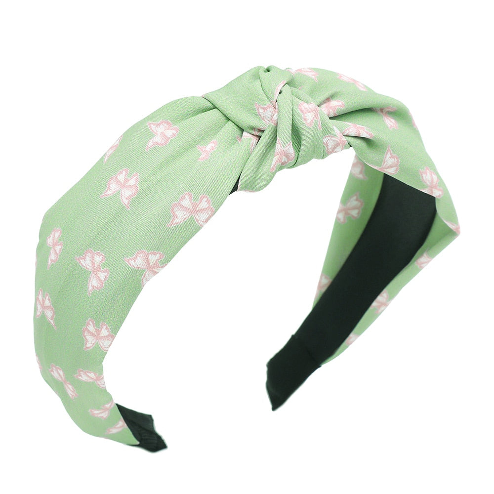 Haimeikang Solid Colors Hair Knotted Hair Band for Women Headbands Hairbands Headwear 2018 New Arrival