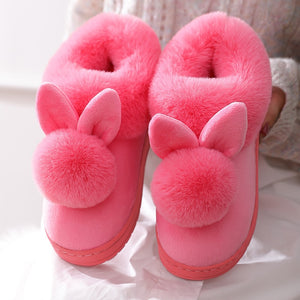 Rabbit Ear Home Indoor Slippers