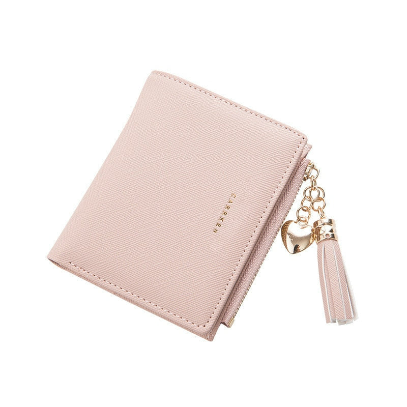 Cute Wallet Women Short Leather
