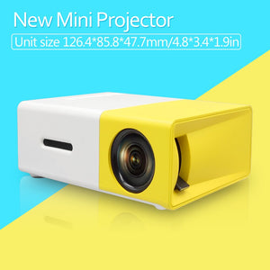AAO YG300 Mini projecteur LED HDMI USB 3D Pico projecteur Audio YG310 lecteur multimédia à domicile LCD vidéo Proyector YG300 livraison directe