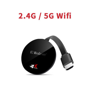 4K Ultra bâton de télévision sans fil WiFi affichage Dongle récepteur Original Chromecast 2 3 Chrome Google Home HDMI HD DLNA Miracast Android