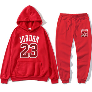 New 2020 hoodie suit basketball 23 track suit sweatshirt wool hooded suit + sweat pants jogging SUPZXU pullover 3XL