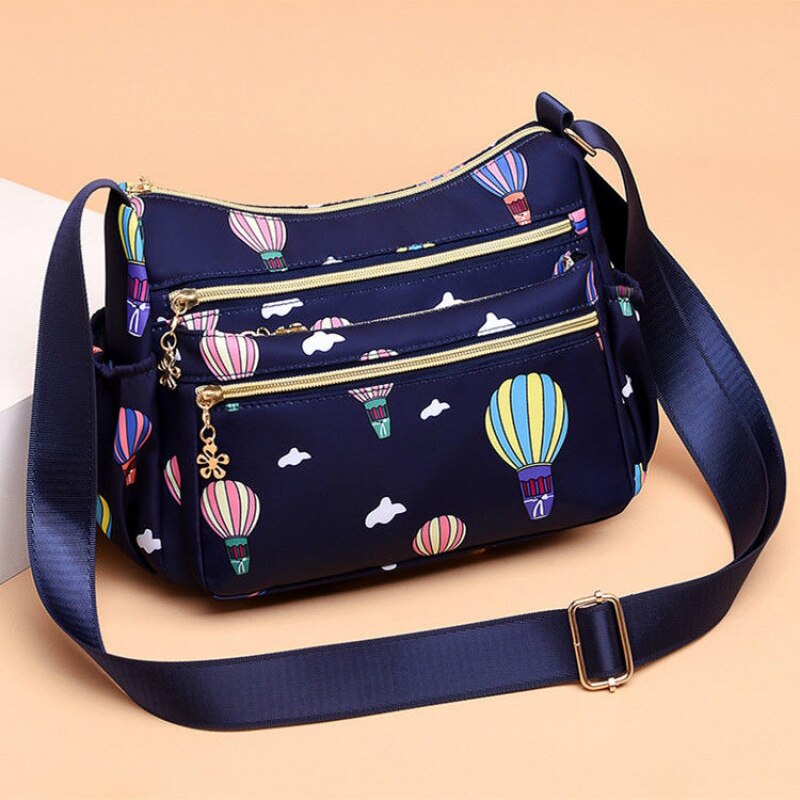 Yogodlns Fashion Women Mam Bag Small Shoulder Bag High Quatily Oxford cloth Messenger Crossbody Bags Multi-pocket Purse Handbag