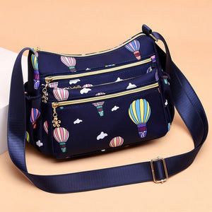 Yogodlns Fashion Women Mam Bag Small Shoulder Bag High Quatily Oxford cloth Messenger Crossbody Bags Multi-pocket Purse Handbag