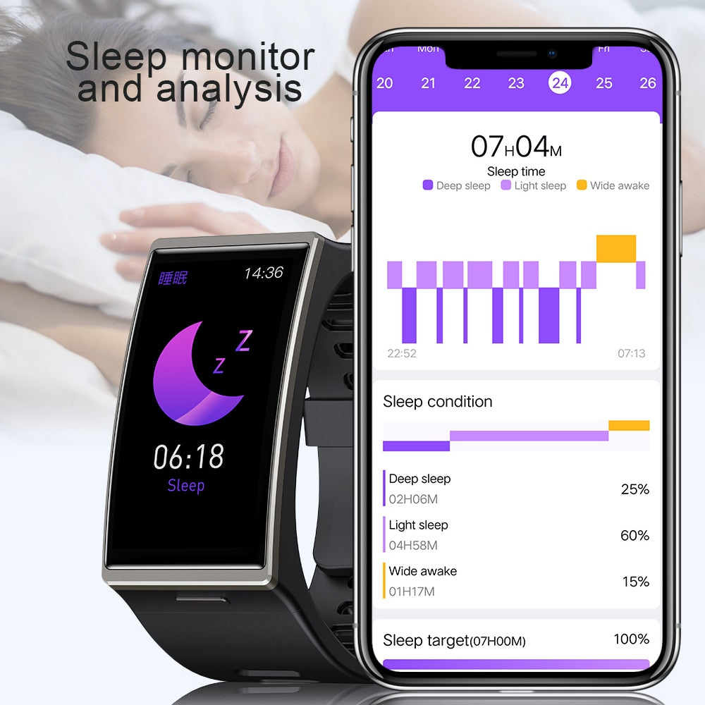 Smartwatch 202 1.9 Inch 170*320 Screen LEMFO DM12 Smart Watch Men IP68 Waterproof Sport Heart Rate Blood Pressure Android IOS