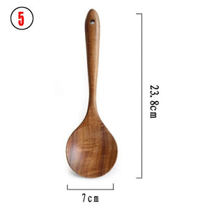 Wooden kitchen tool kit