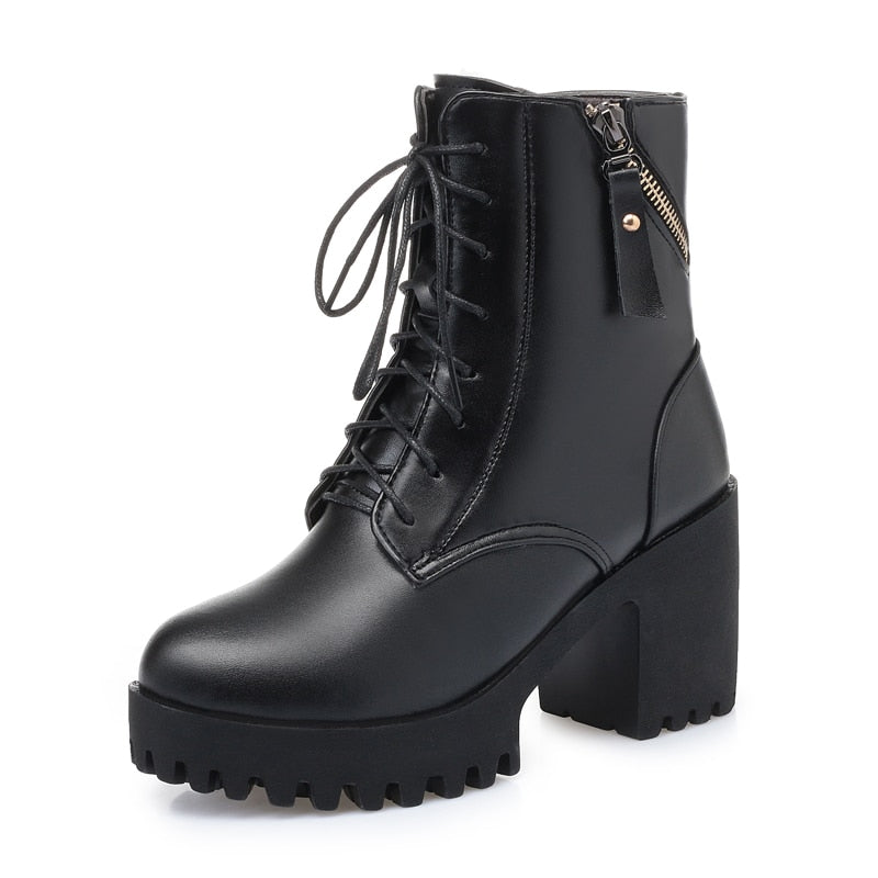 AIYUQI Women bare boots 2020 new genuine leather women boots natural wool warm women winter naked boots winter women shoe