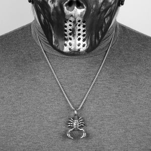 Scorpion Animal Mens Long Necklaces Pendants Chain Punk Hip Hop for Boy Male Stainless Steel Jewelry Creativity Gift Wholesale
