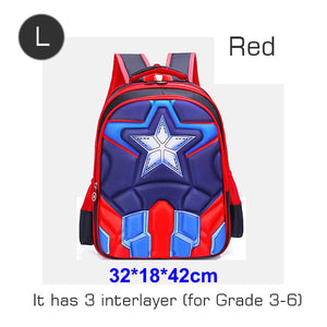 Crossten 3D spider design Waterproof Children's backpack boys girls Primary school Kindergarten Infantil Kids backpack Mochila