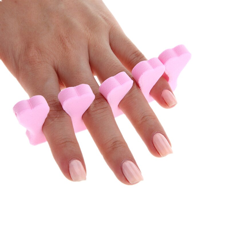 50/100pcs Pack Toes Separators Nail Art Soft Sponge Fingers Separators UV Gel Polish Beauty Manicure Pedicure Tools