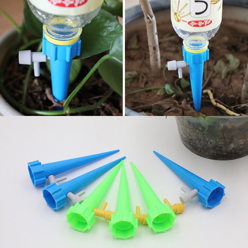 1pc Auto système d'irrigation goutte à goutte automatique arrosage pointe pour plantes fleur intérieur ménage abreuvoirs bouteille goutte à goutte Irrigation