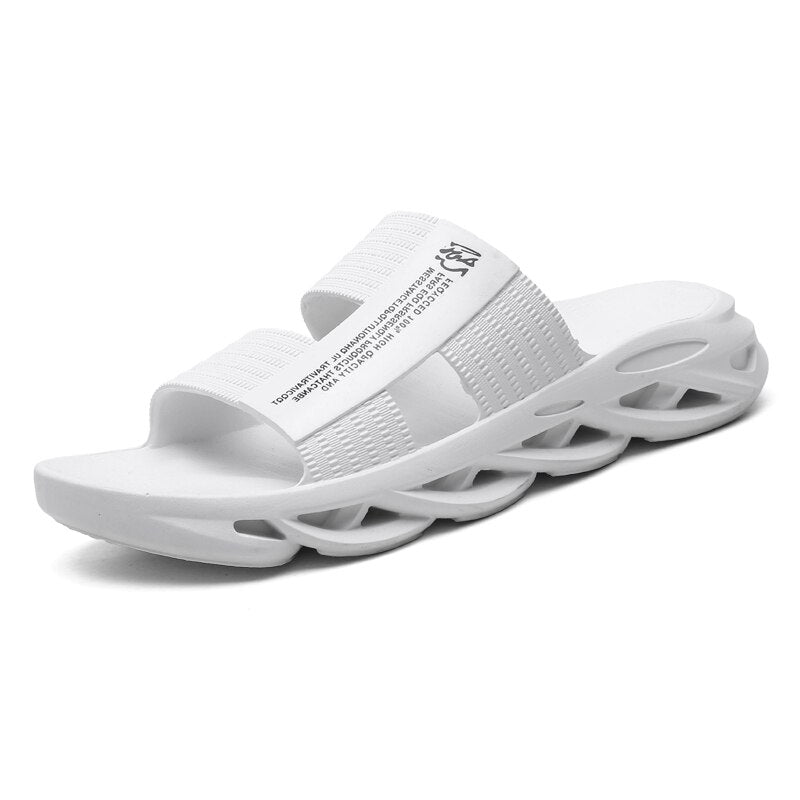 Summer Men Shoes Male Home Indoor Bathroom Slippers Lightweight Men's Slippers Teenager Black Beach Sandals Comfort Man Shoe L13