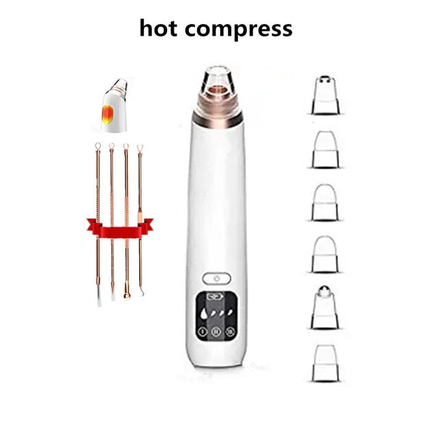 Blackhead Remover Vacuum Pore Cleaner Electric Nose Face Deep Cleansing Skin Care Machine Birthday Gift Dropshipping Beauty Tool