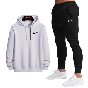 New Fashion Men Set Brand Hoodies+Pants Sets Tracksuit Men's Casual Slim Fit Sportswear Male Sweat Shirts Tracksuits Clothing