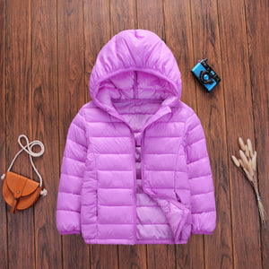Veste de Sport en coton pour garçons et filles | Vêtements d'extérieur, rembourrés, à la mode, pour enfants