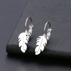 Fashion Earring World Map/Pineapple/Love Heart/Star Small Geometric Gift For Women Party Alentine's Day Stainless Steel Jewelry
