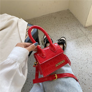 Jacquemus Mini Purses and Handbags for Women 2020 Crossbody Bag Famous Brand Totes Luxury Designer Hand Bags crocodile pattern