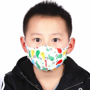 Pour 4-12 ans enfants bouche masque dessin animé imprimé poussière enfants masques faciaux lavable réutilisable étudiant enfants bouche enfant masque facial