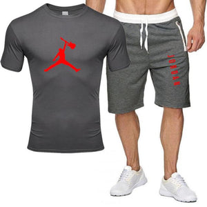 2piece set men outfits jordan 23 t-shirt shorts summer short set tracksuit men sport suit jogging sweatsuit basketball jersey