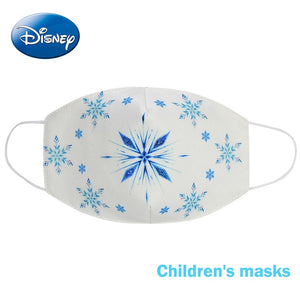 Disney congelé dessin animé bouche masque Anti poussière masque visage princesse Anna Elsa cotons masques pour enfants enfants réutilisables