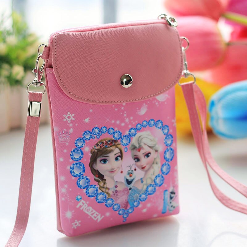 Disney Frozen 2 Elsa Anna Cartoon Princess Messenger Cute Bag Hot Toys Christmas New Year Gift for Children