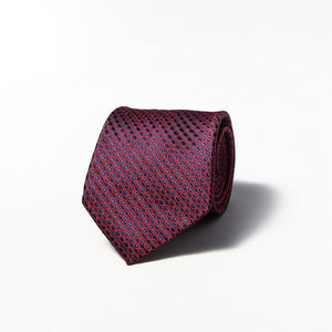 Luxury Fashion Striped Plaid Men's Tie Red Blue Grey Classic Neck Ties Leisure Business Wedding High Quality 8cm Silk Necktie
