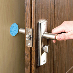 1PC tampon en caoutchouc souple coussinets de porte muet protéger le mur auto-adhésif porte bouchon tactile antichoc porte garde-boue autocollants 4 couleurs