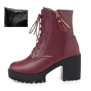 AIYUQI Women bare boots 2020 new genuine leather women boots natural wool warm women winter naked boots winter women shoe