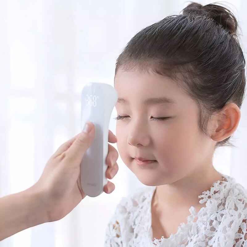 Original Xiaomi Mijia iHealth thermomètre précis numérique fièvre infrarouge thermomètre clinique mesure sans Contact LED montré