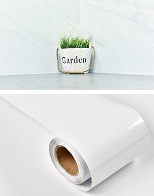 Marble Style Self-Adhesive Floor Stickers for Bathroom Skirting Corner Decals Waterproof Tiles Waistline Wallpaper Home Decor