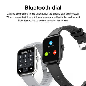 Smart Watch Men Smartwatch Women Bluetooth Call Watch Waterproof Music Control New Fitness Tracker For Iphone Xiaomi Huawei IWO